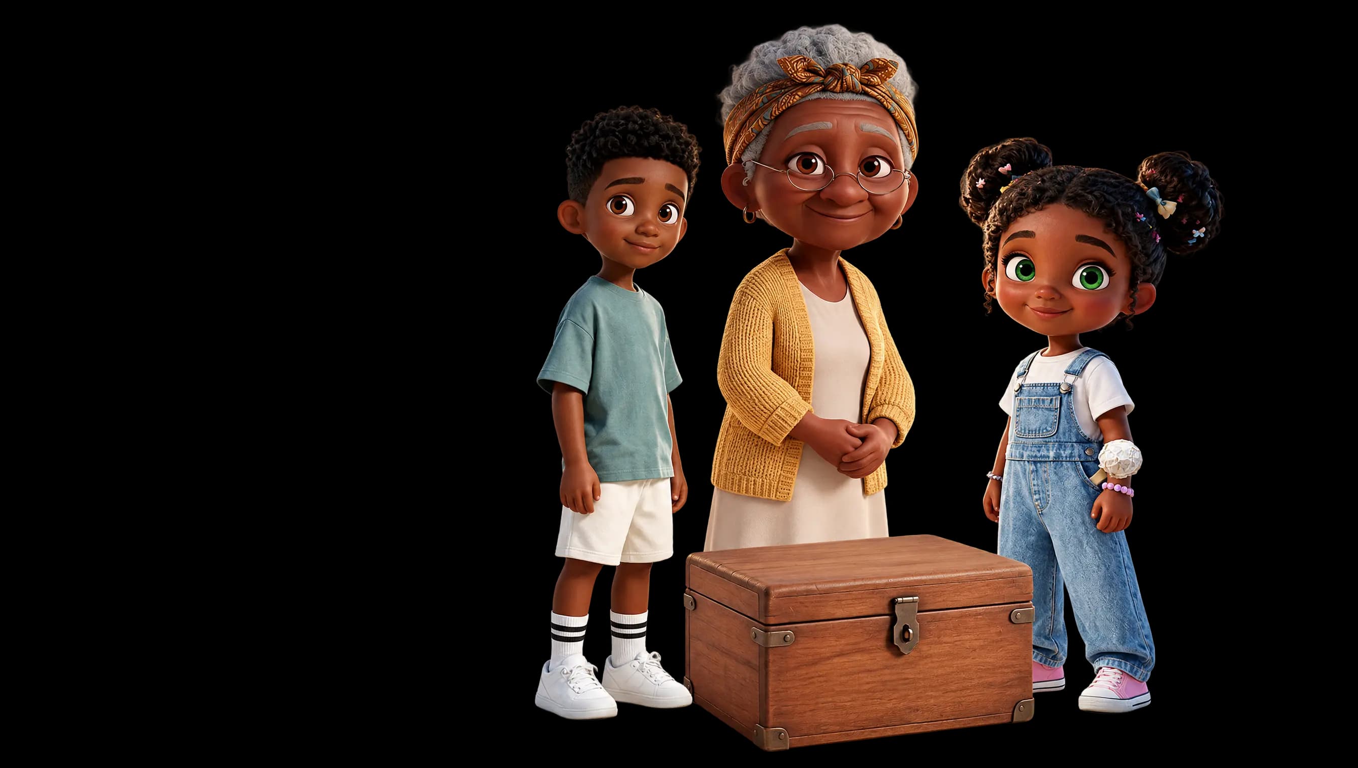 Nana’s Trunk characters