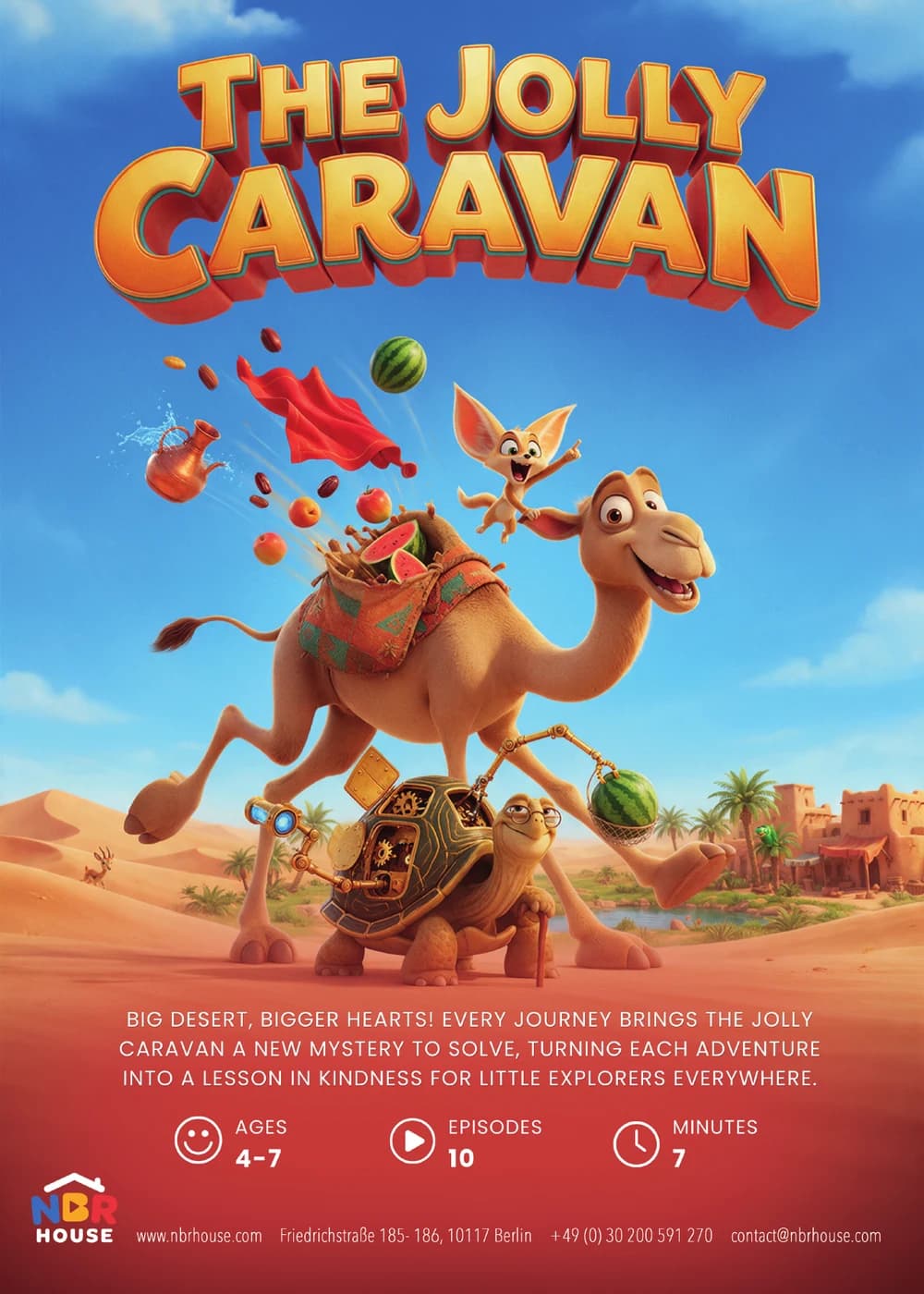 The Jolly Caravan complete animated series poster